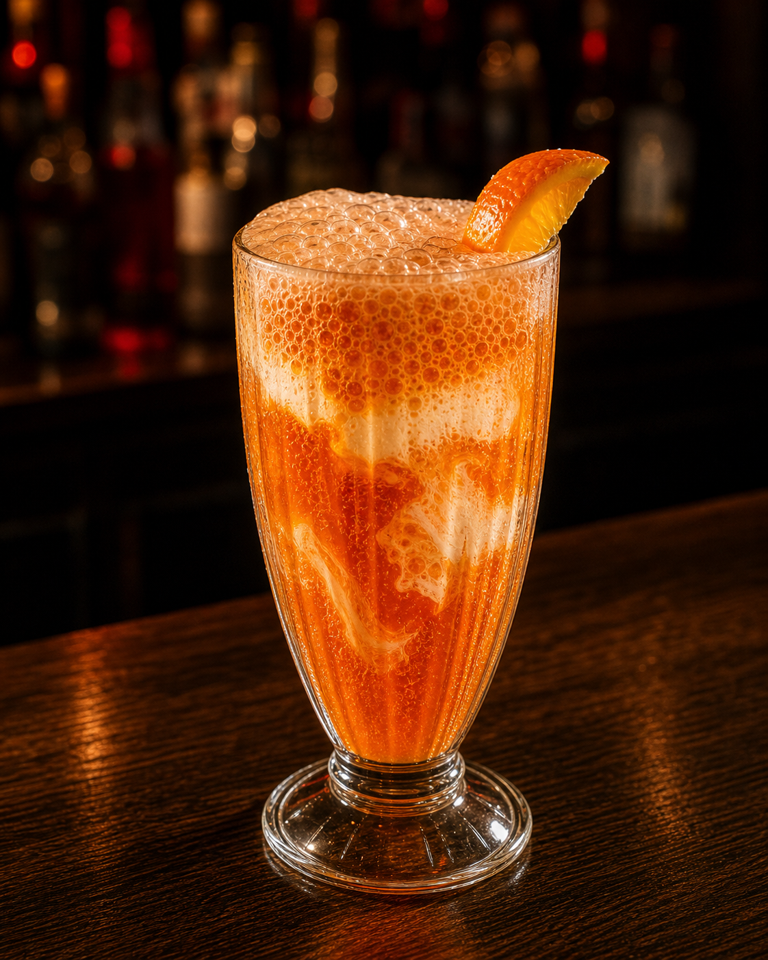 Aperol Egg Cream