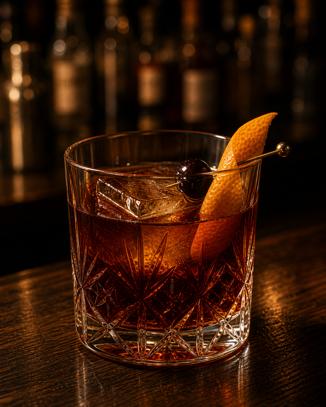 Black Cherry Old Fashioned