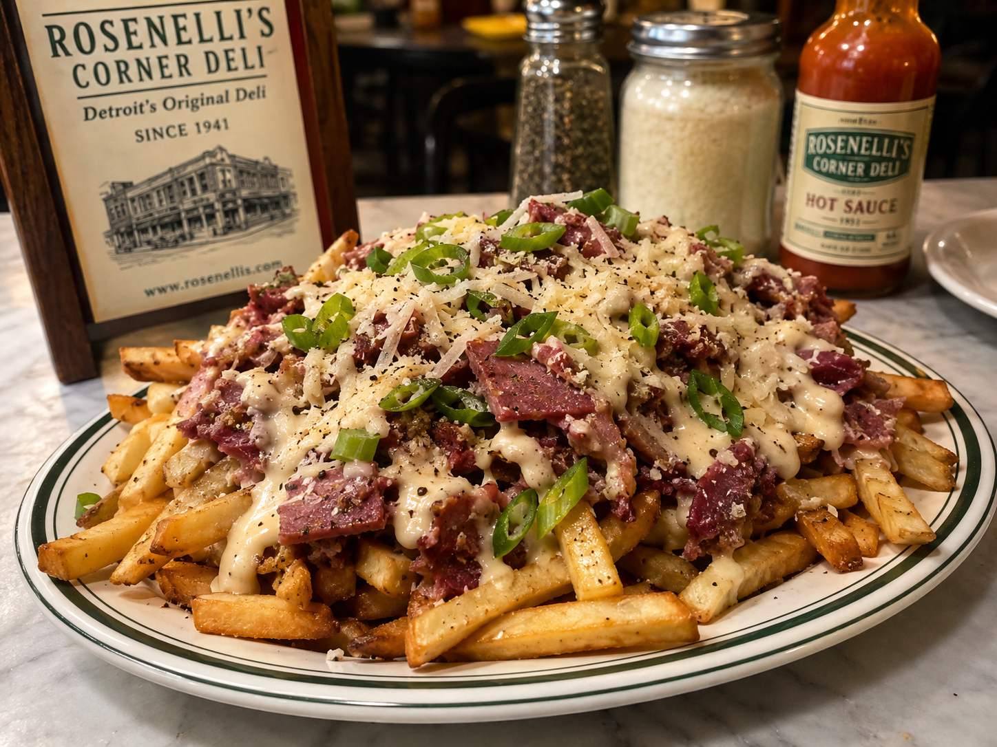 Pastrami Carbonara Fries