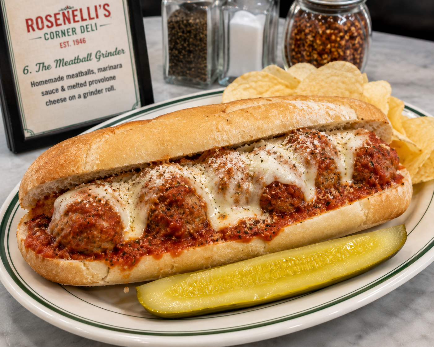 Meatball Parm Grinder