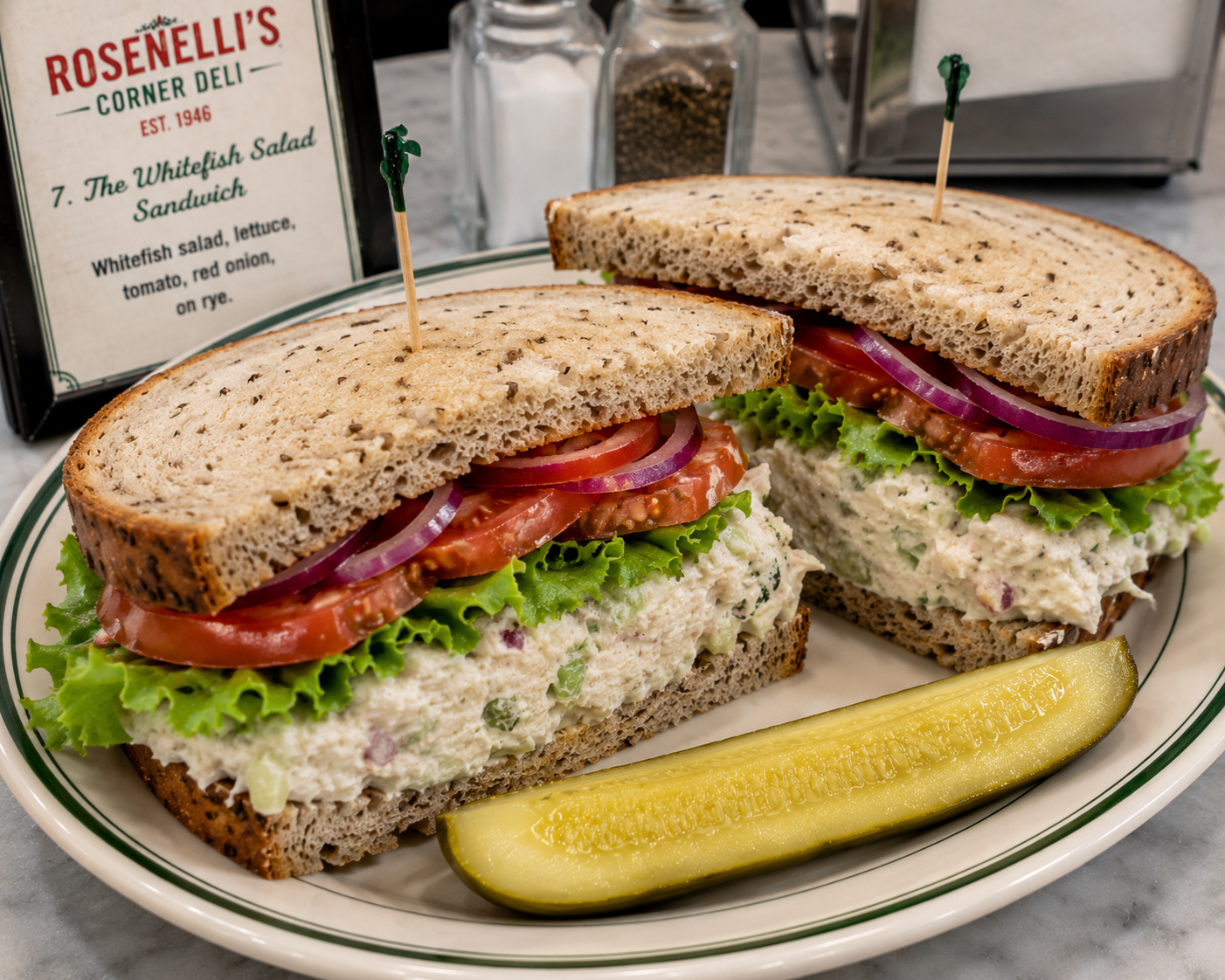 Whitefish Salad Sandwich